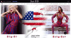 Desktop Screenshot of justpartydress.com